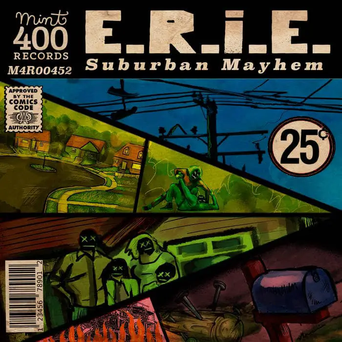 E.R.I.E. Share Second Indie-Rock EP “Suburban Mayhem” 