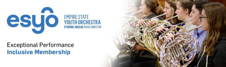 Empire State Youth Orchestra concerto competition Lois Lyman Concerto Competition