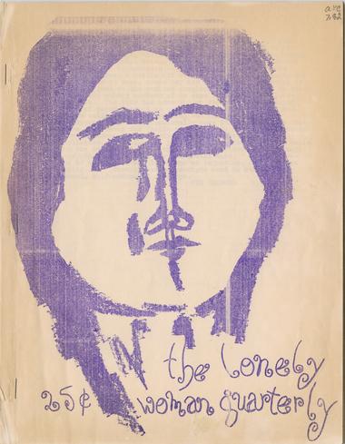 The cover of The Lonely Woman Quarterly, illustrated by Karl Stoecker.