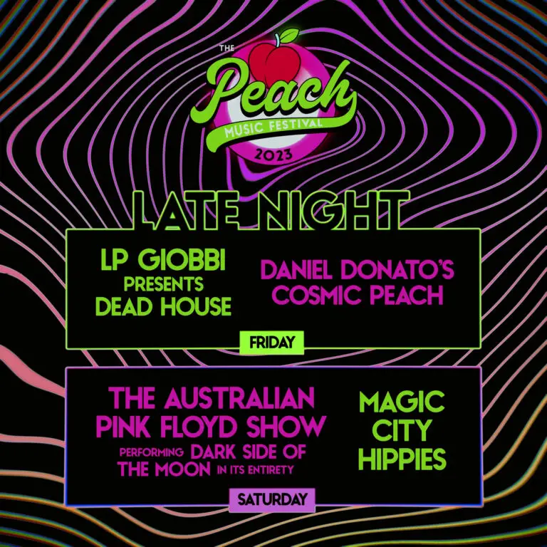Peach Music Festival Announces Additions to 2023 Lineup