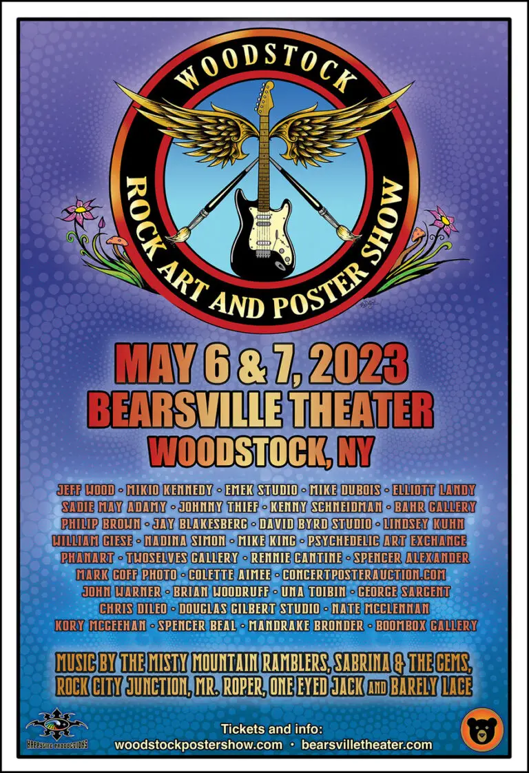 poster show woodstock