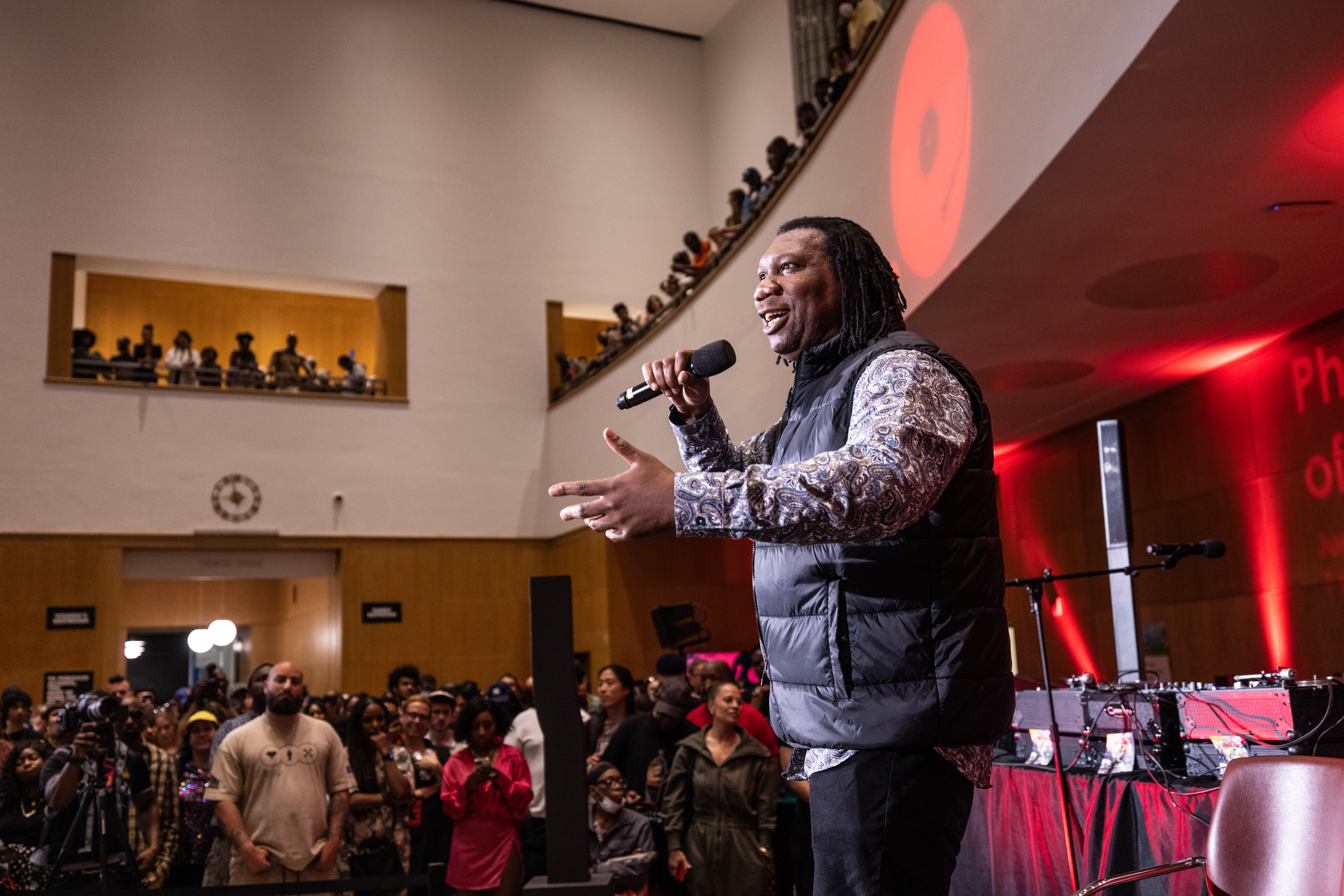 KRS one was a keynote speaker at the philosophy of hip hop.