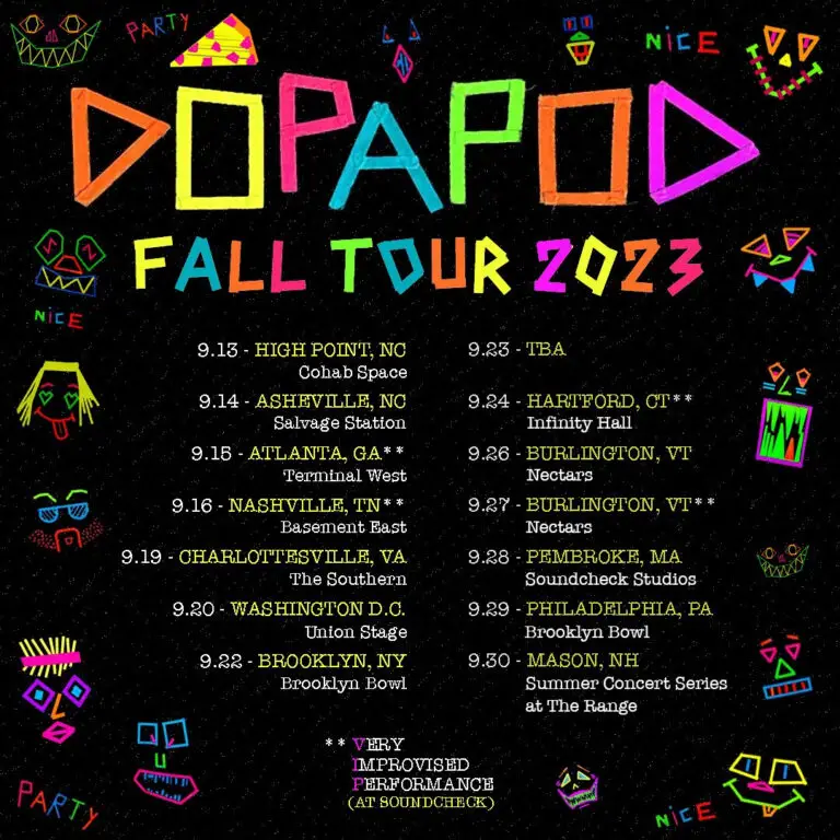 dopapod fall tour