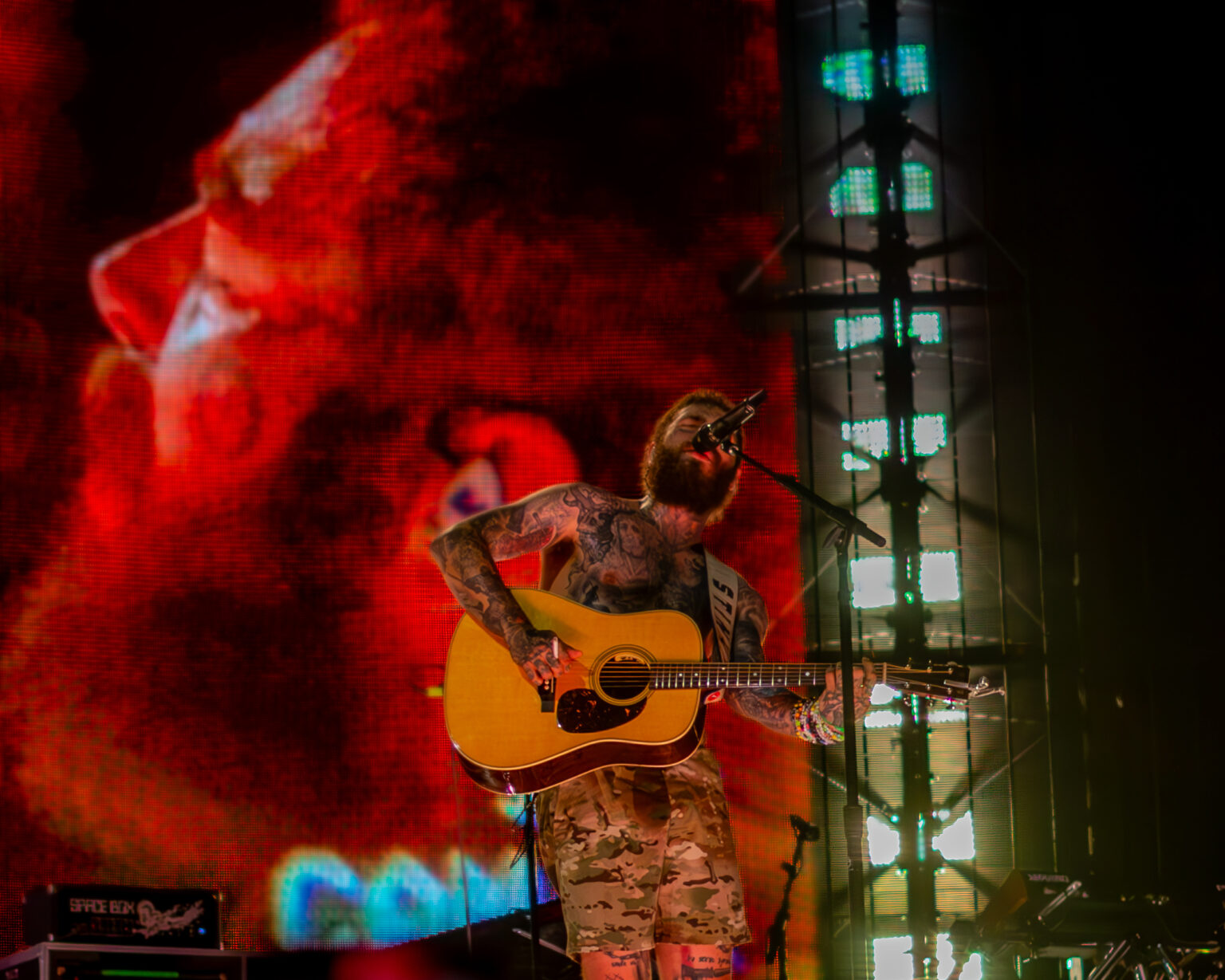 Post Malone Performs to a Hometown Crowd at Darien