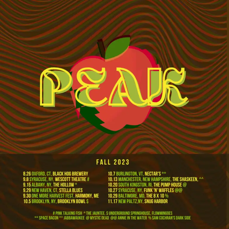 PEAK Tour Announcement