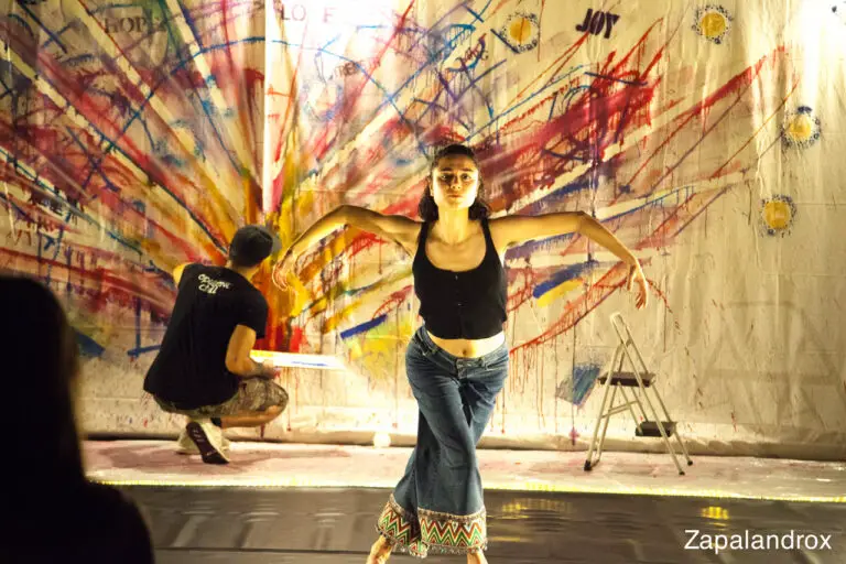 Beacon Bonfire Music and Arts Festival
Dancer performs in front of artist painting a mural
Photo Credit: Raymond A Wehrli