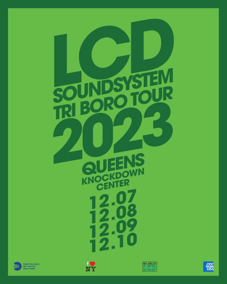 LCD soundsystem tro boro tour