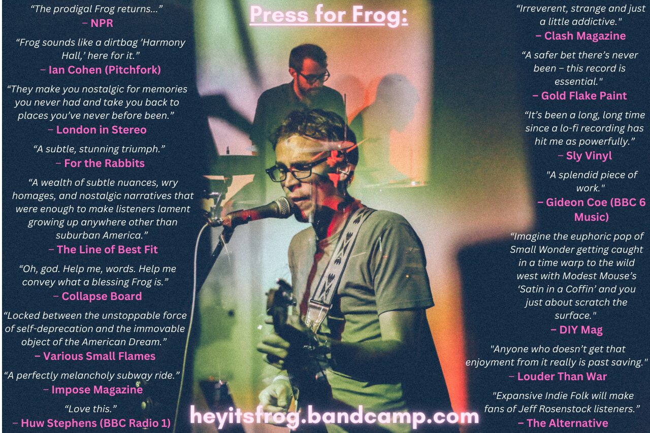 Frog bandcamp poster