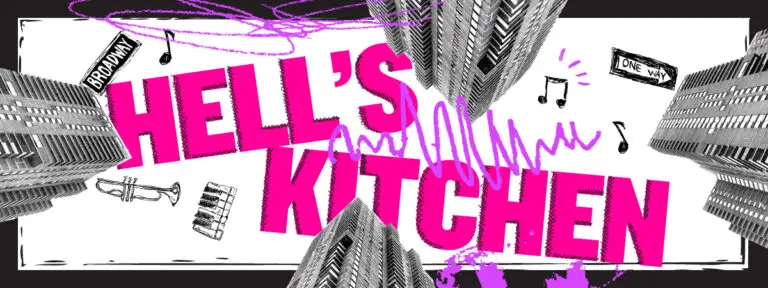 Hell's Kitchen Musical logo graphic