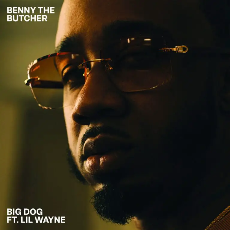 Cover art for the new Benny The Butcher single "Big Dog."