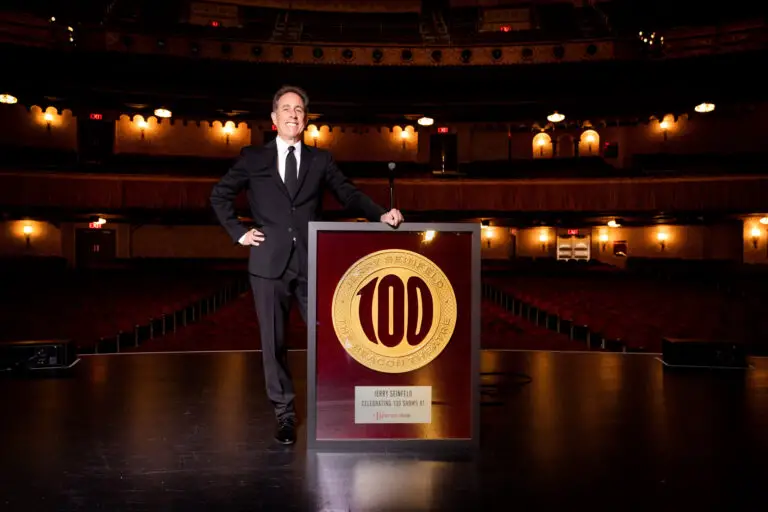 Jerry Seinfeld celebrates 100 shows at the Beacon Theatre