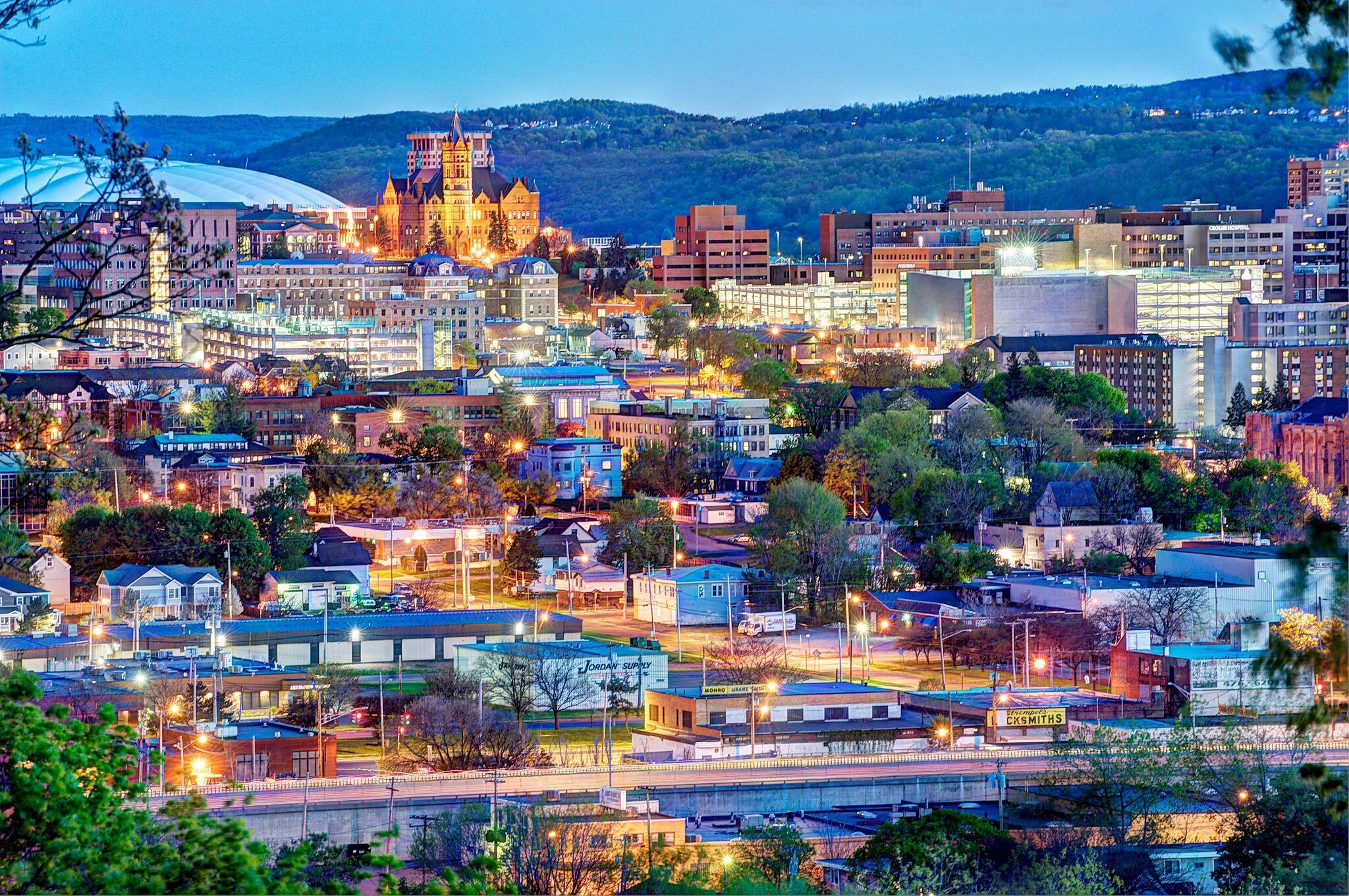 syracuse city skyline