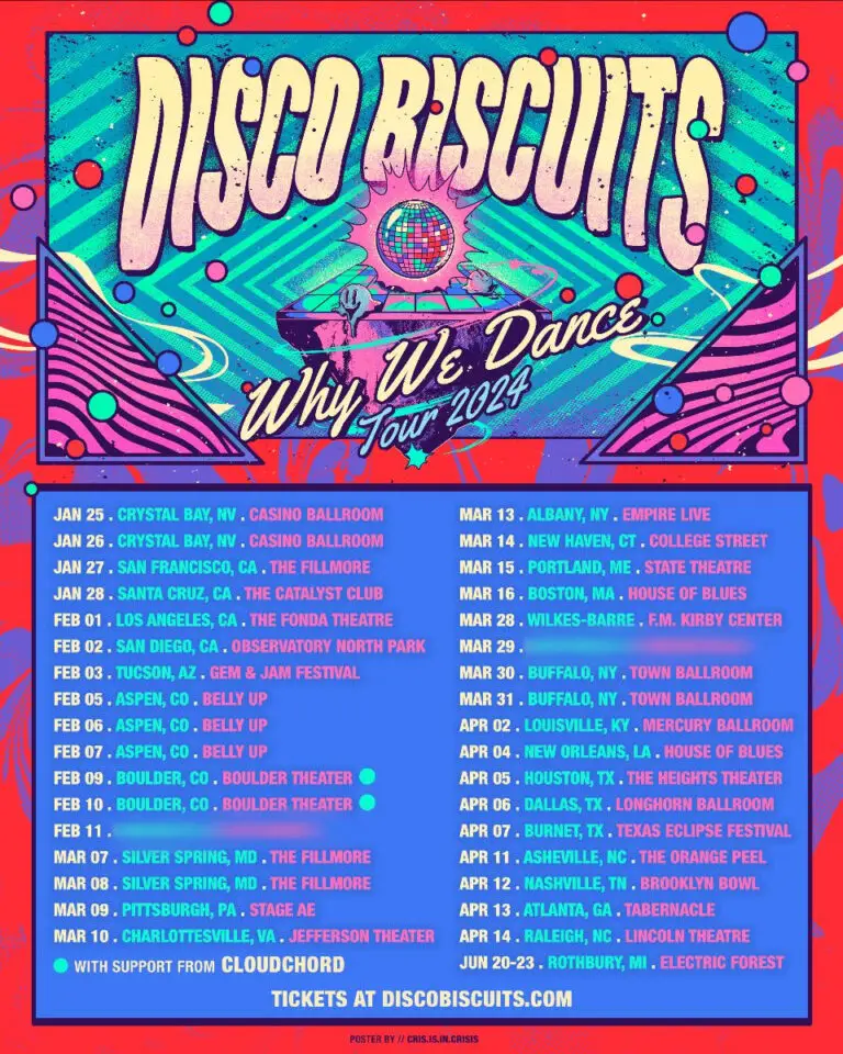 Disco Biscuits to stop in Albany and Buffalo in March