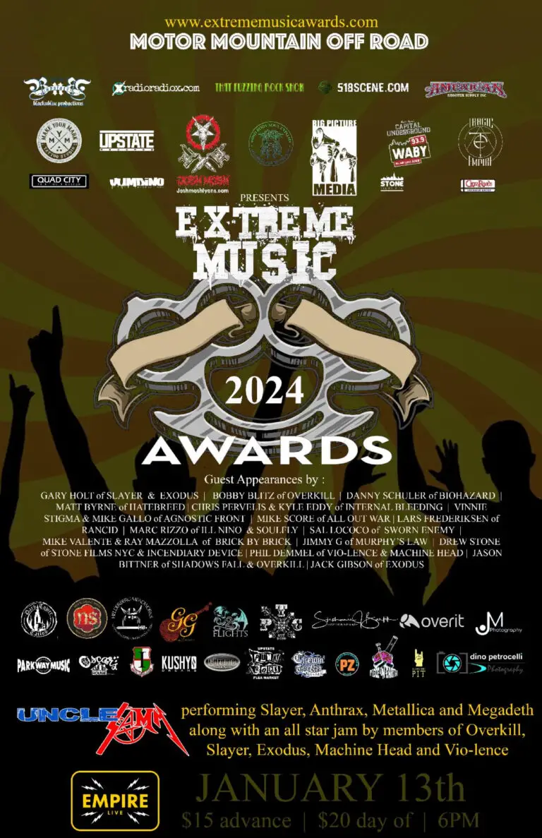 Extreme Music Awards lineup