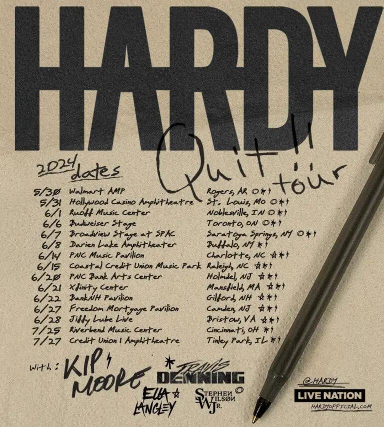 hardy tour