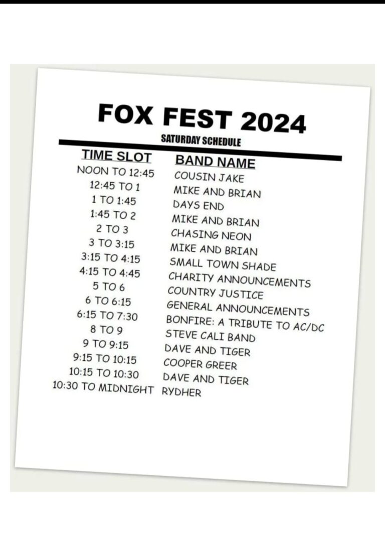 fox fest 2024