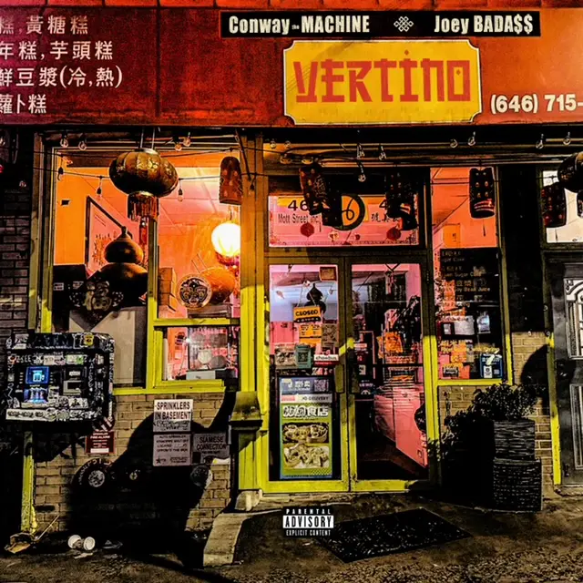 cover art for Conway the Machine & Joey Bada$$'s "Vertino."