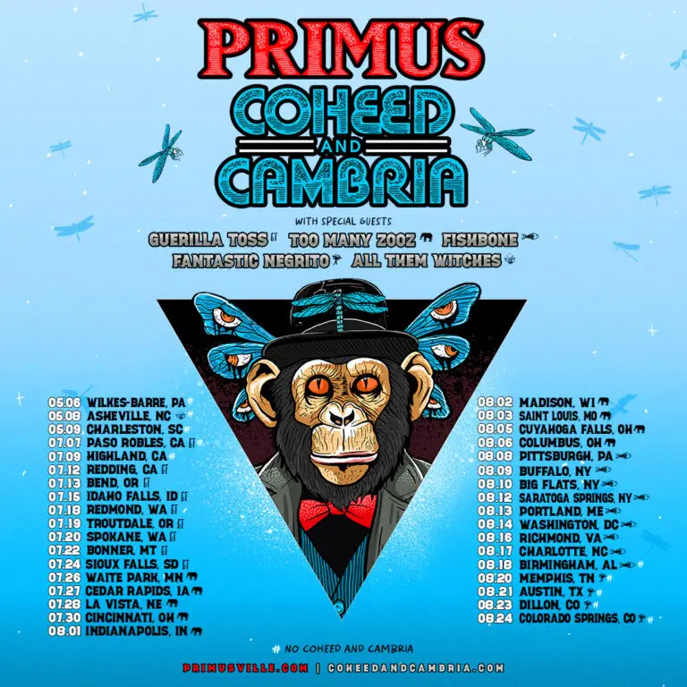 PRIMUS and COHEED AND CAMBRIA