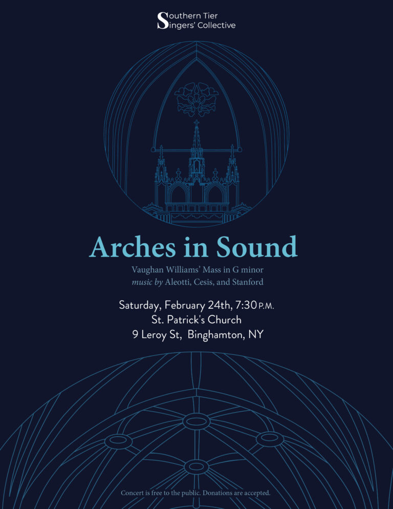 The Southern Tier Singers' Collective presents: Arches In Sound