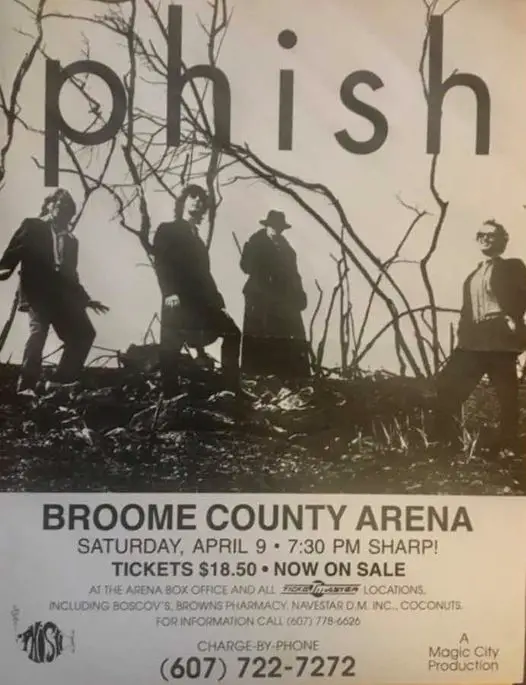 phish broome county arena