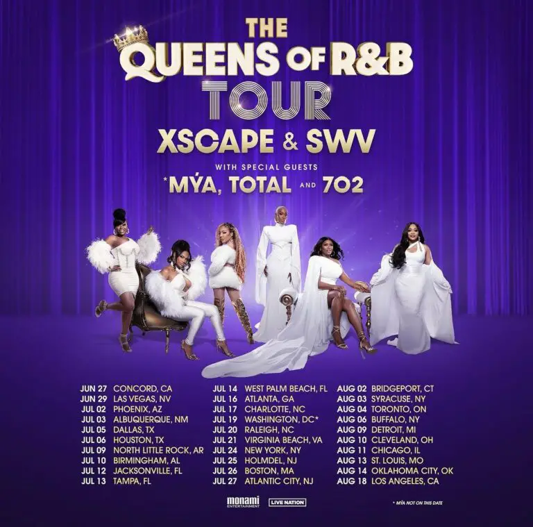 The Queens of R&B Tour will consist of 30-shows.