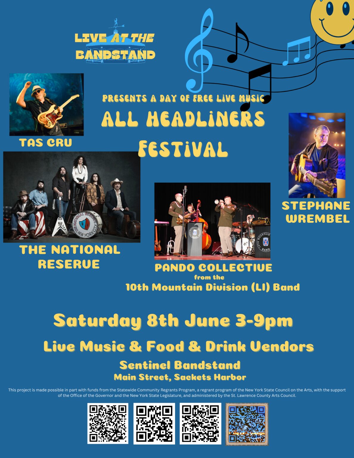 All Headliners Festival is Set to Dazzle Sackets Harbor this June