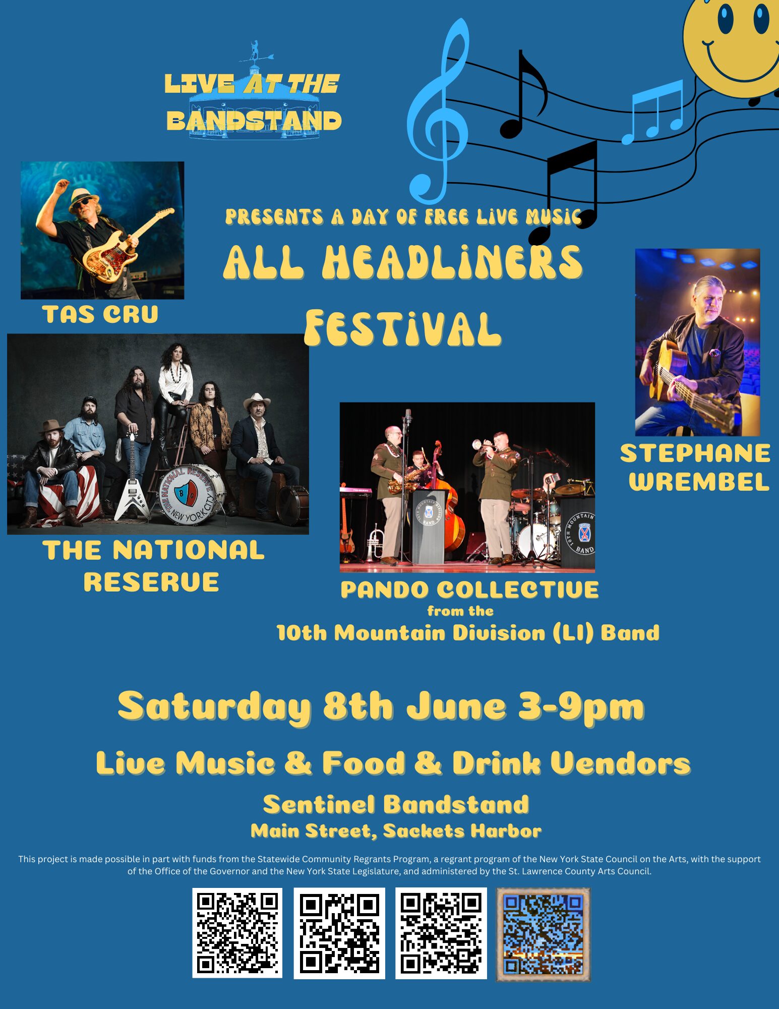 All Headliners Festival is Set to Dazzle Sackets Harbor this June