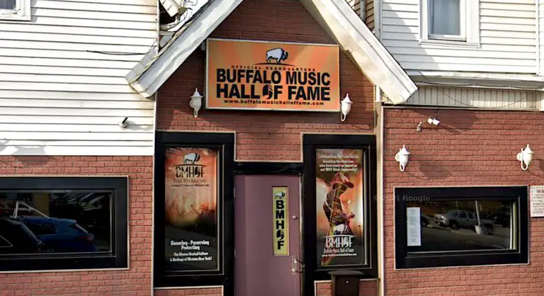 Exterior of the Buffalo Music Hall of Fame
