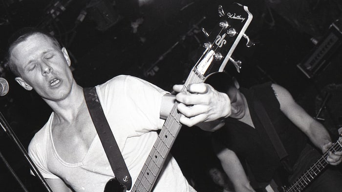 Michael Gira of the No Wave band Swans