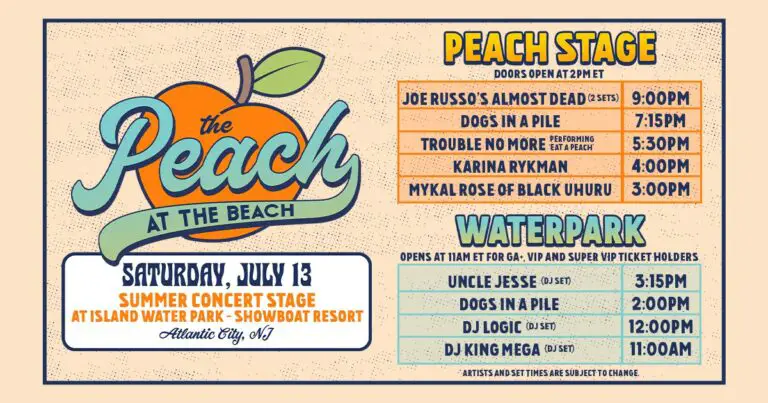 Peach At The Beach