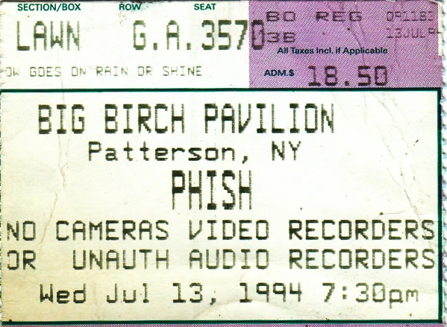 Phish Big Birch
