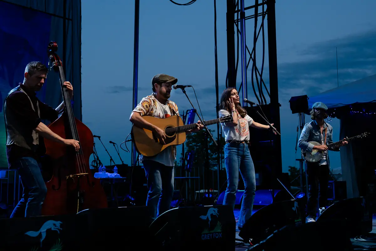 Ireland's I Draw Slow on the main stage @ Grey Fox Bluegrass Fest