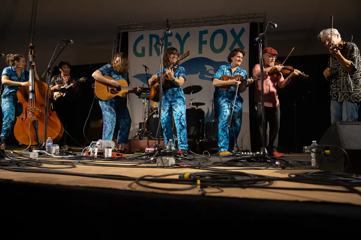 Della Mae was joined on stage by Darol Anger and Bruce Molsky