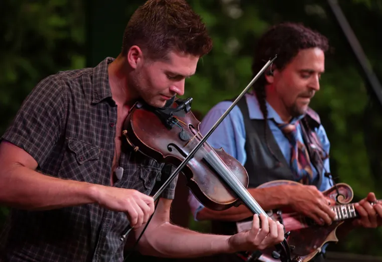 Music at the River Park, Au Sable Forks
