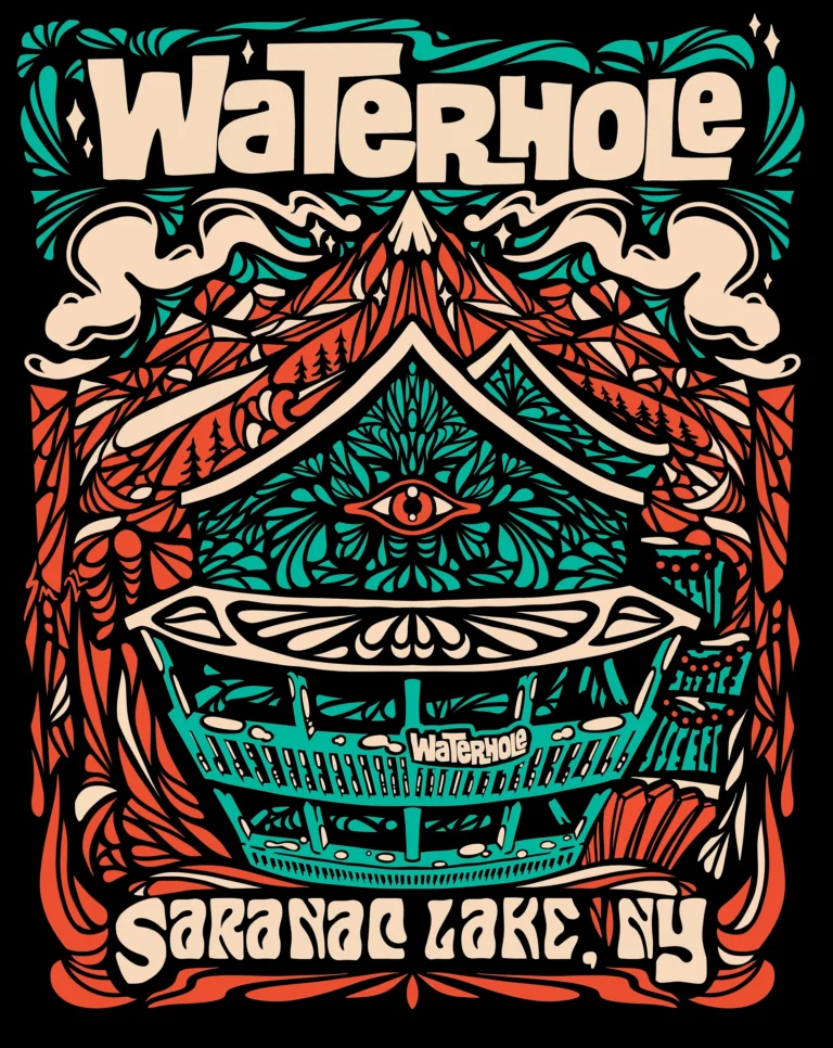 Waterhole Saranac Lake, NY festival of the local