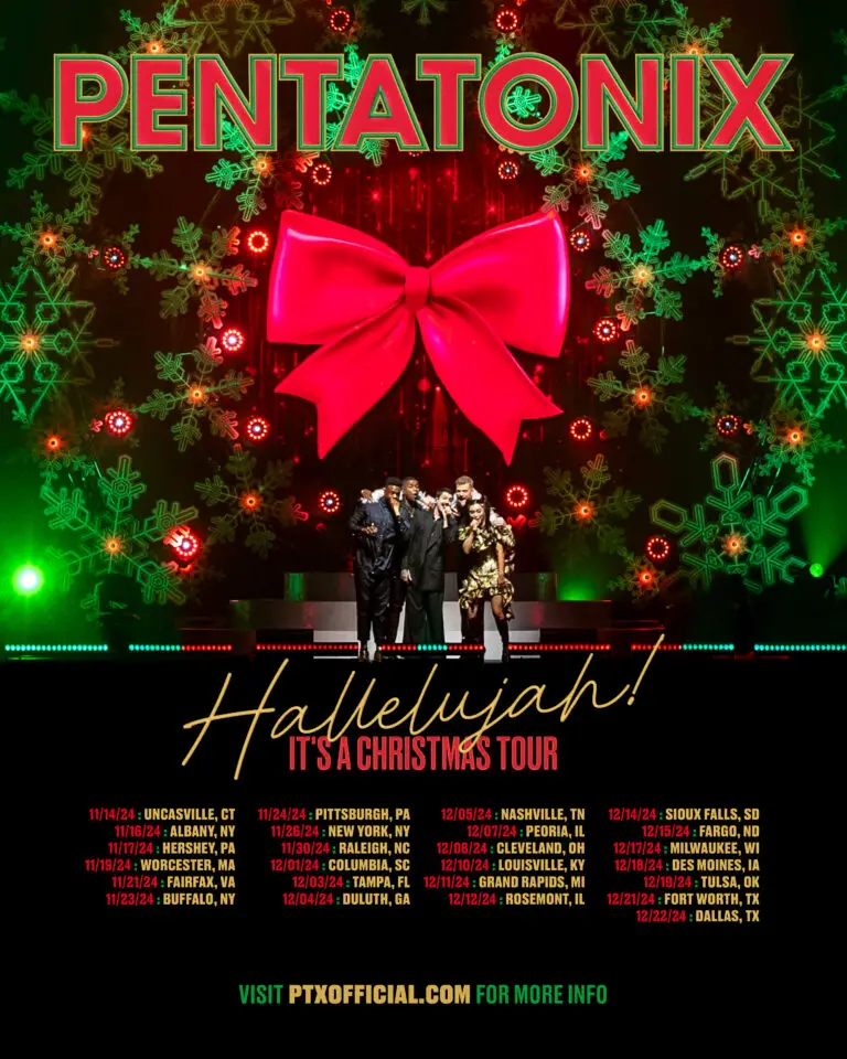 Pentatonix Announce 2024 Holiday Tour Making Three Stops in NY