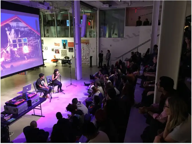 A photo of an event held by BRIC. Courtesy of BRIC film festival