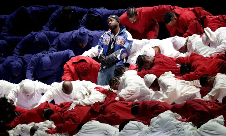 Kendrick Lamar Super bowl Halftime Show Americana Theme