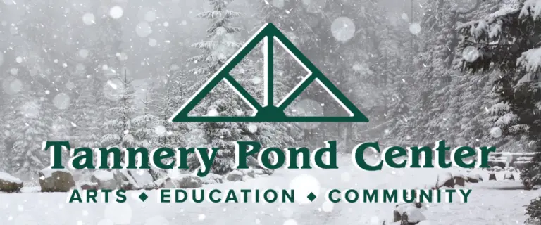 The official logo for the Tannery Pond Center.