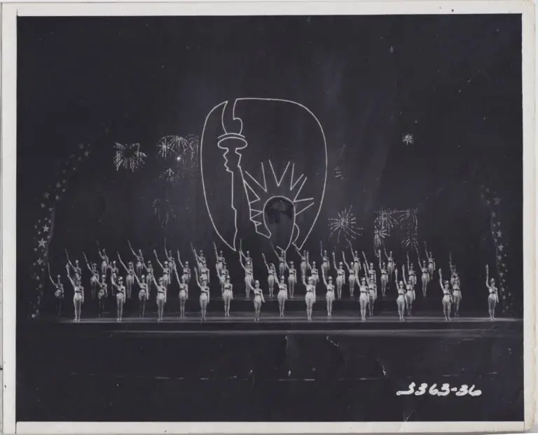 The Rockettes from 1960. Photo courtesy of MSG Entertainment.