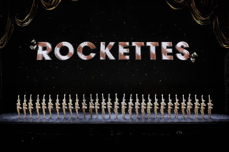 Dress rehearsal for the upcoming Radio City Christmas Spectacular at Radio City Music Hall in New York City.