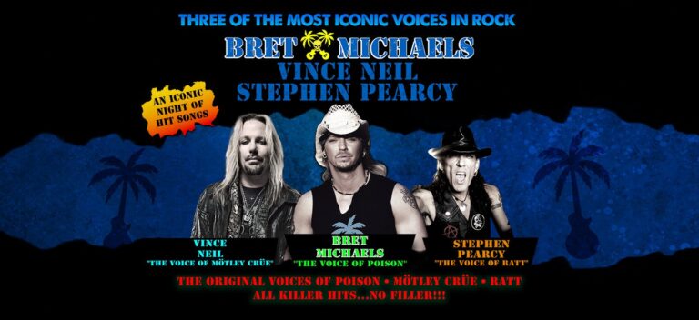 Bret Michaels and Vince Neil
Bethel Woods Center for the Arts 2025