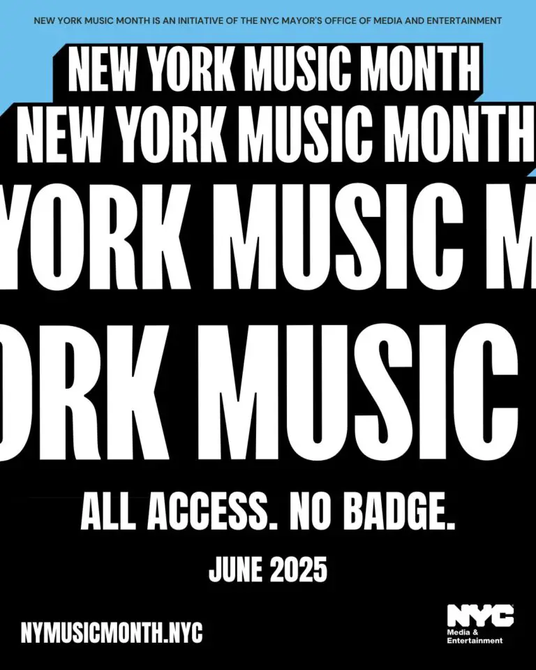 New York Music Month Poster