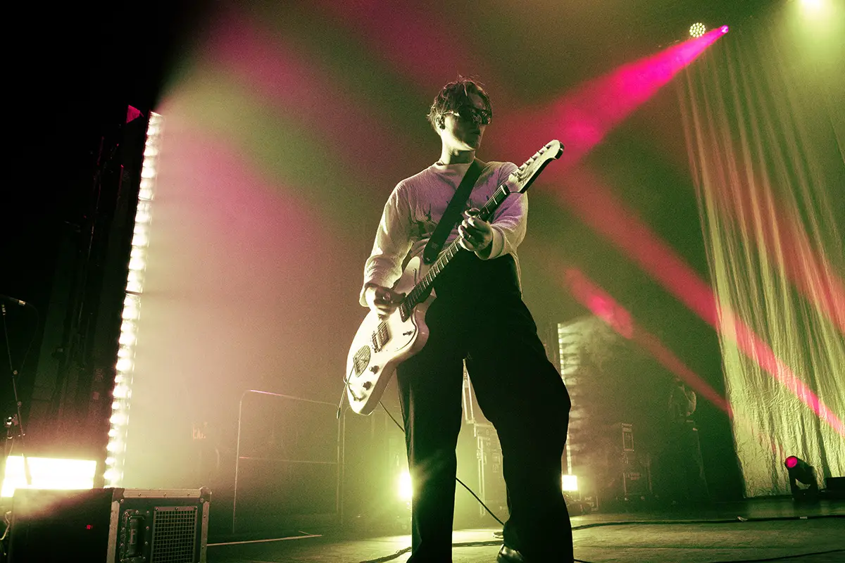guitarist from Fontaines D.C. at Hammerstein Ballroom