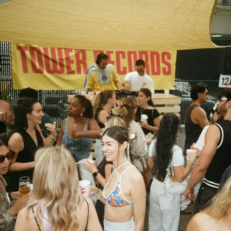 Crowd at New York Music Month festival