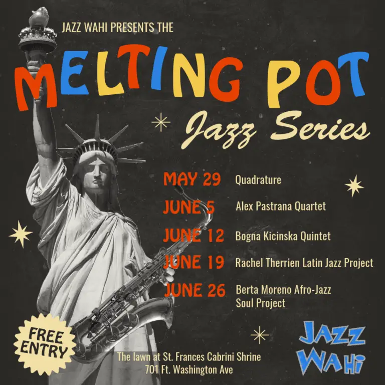 Melting Pot Jazz Series Poster