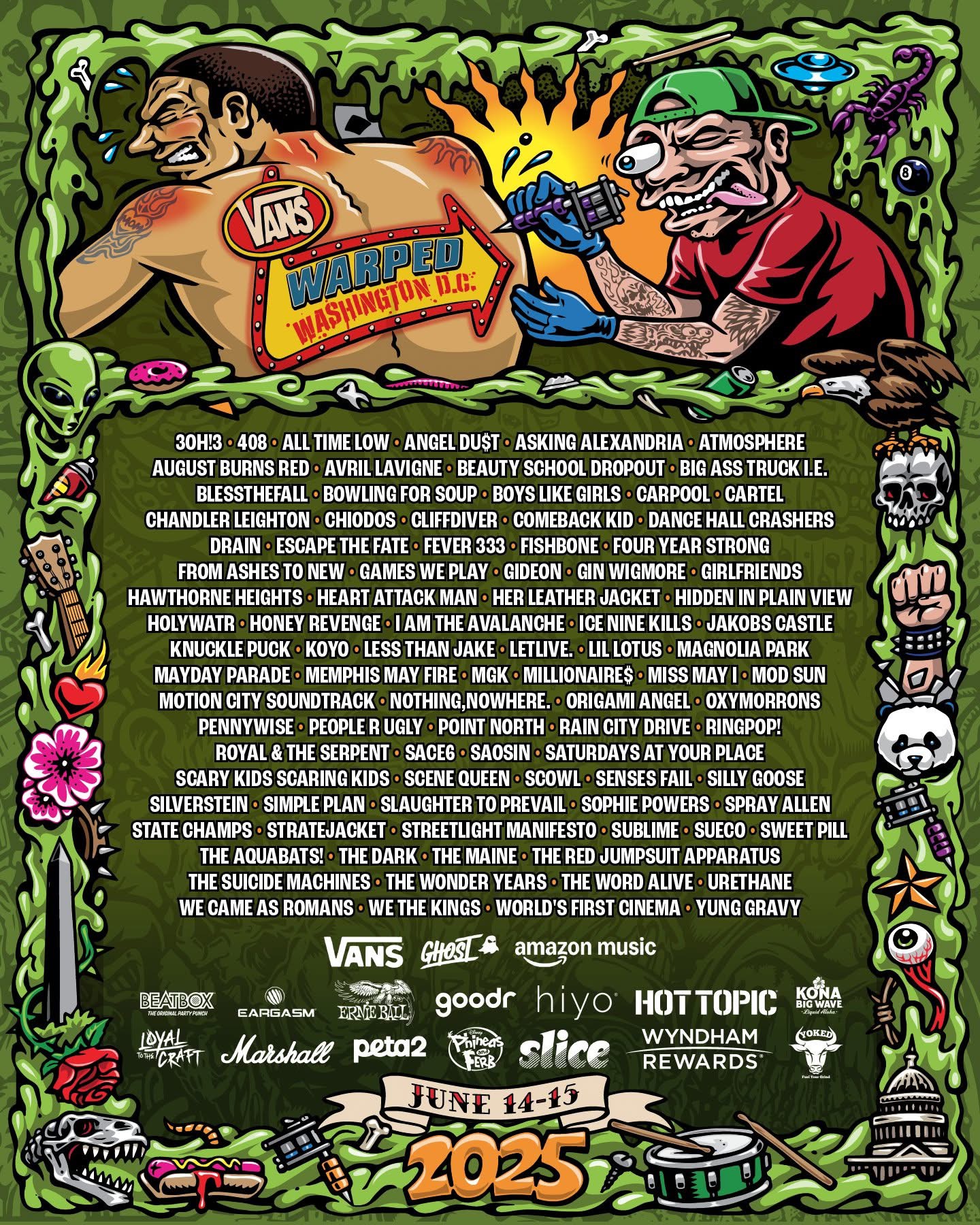The Vans Warped Tour, a cornerstone of alternative music culture for more than two decades, is making a triumphant return this summer, and the first of three shows is in Washington, D.C., part of its highly anticipated 30th anniversary celebration.