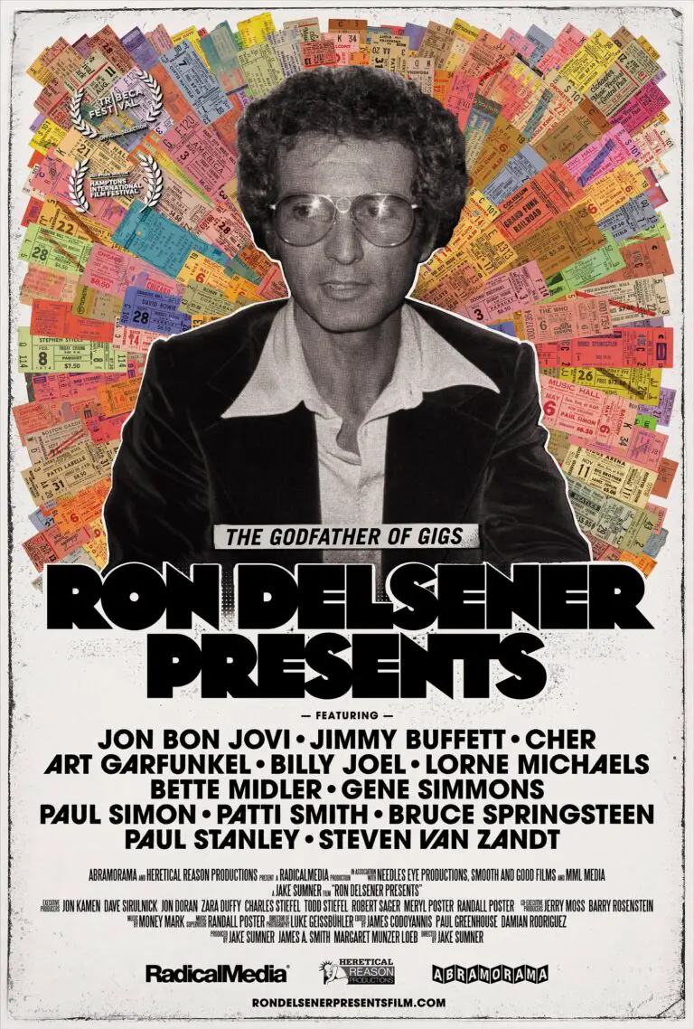 Ron Delsener Presents Poster
