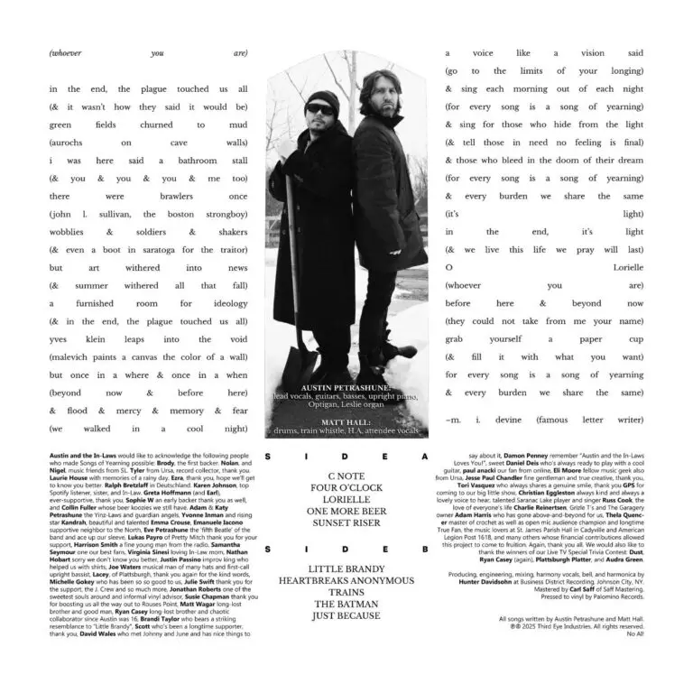 Songs of Yearning Austin and the In-Laws