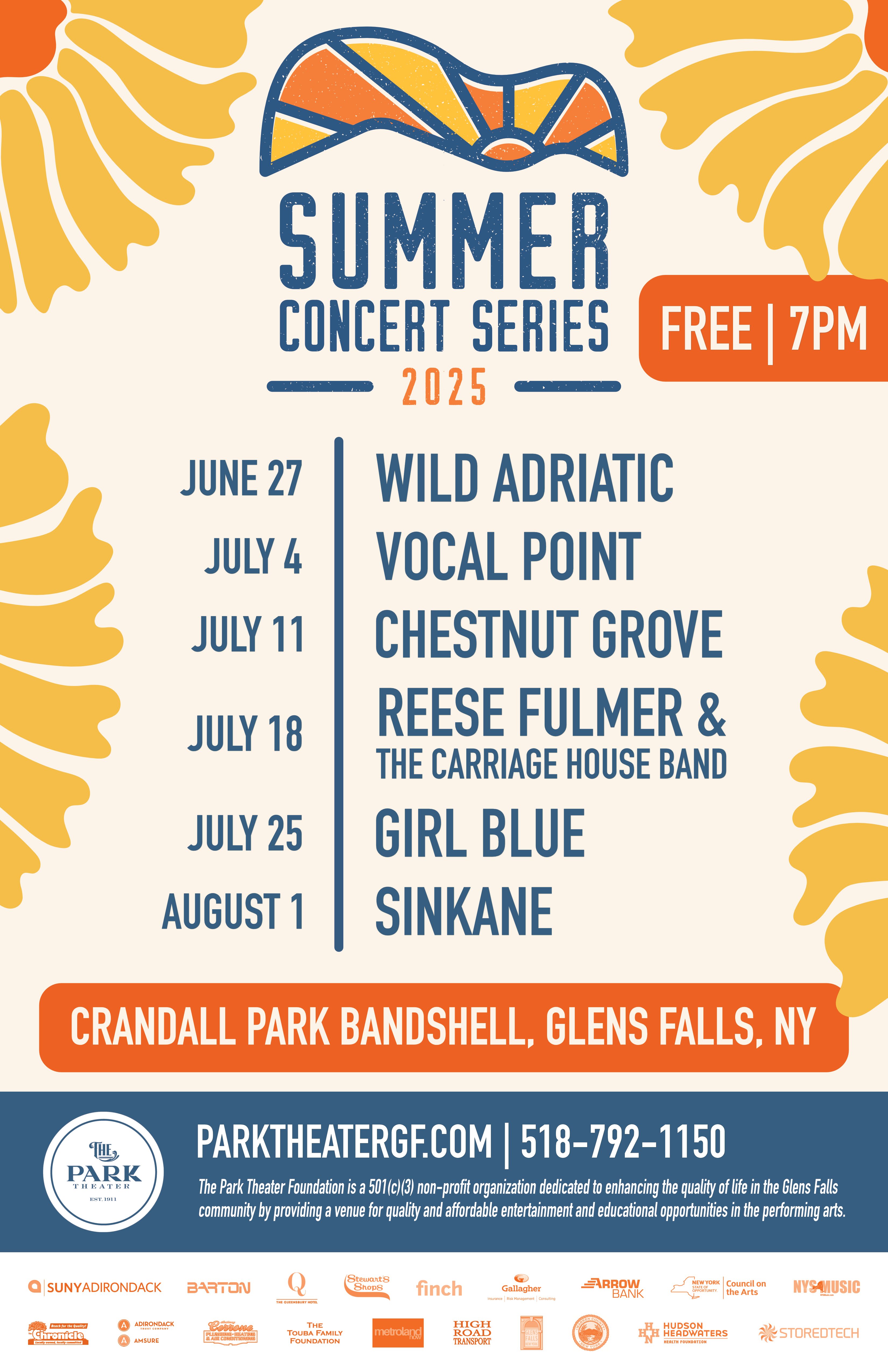 Crandall Park Bandshell Summer